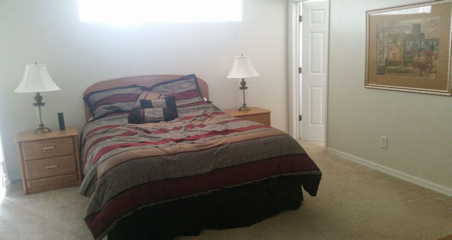 Master Bedroom With Walkin Wardrobe 4 bed Disney Villa with 2 master bedrooms