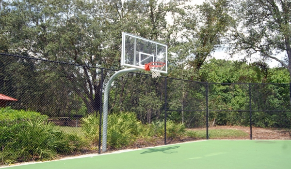 Basketball Court Gated Community Basketball Court