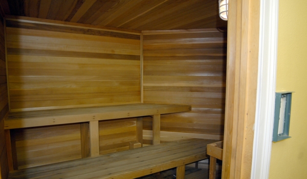 Club House Sauna Gated Community Club house sauna