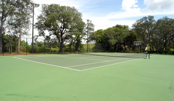 For The Energetic Try A Game Of Tennis Emerald Island Tennis Court