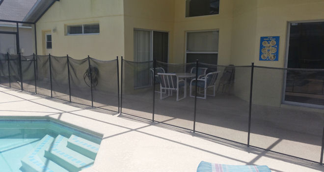 Covered Seating To Get Out Of The Sun Florida holiday home close to Disney